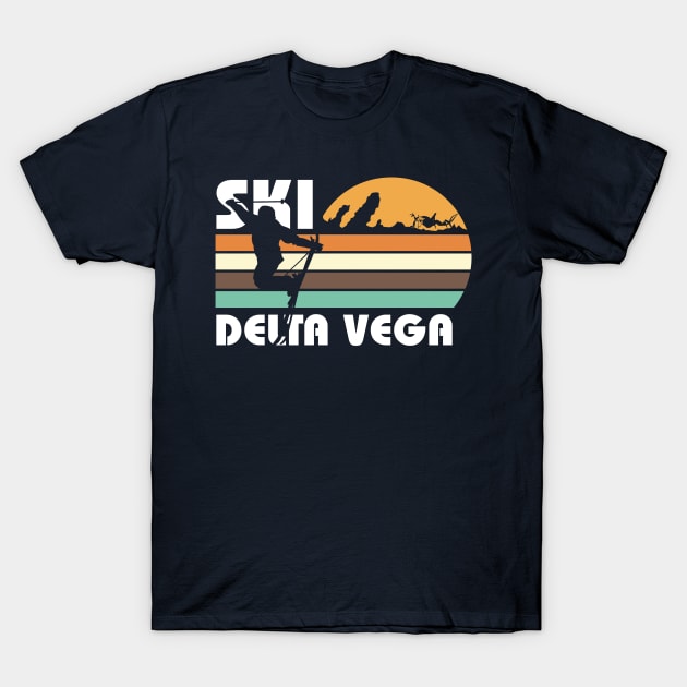 Ski Delta Vega T-Shirt by MindsparkCreative